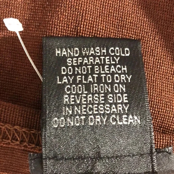 ZIO Brown Floral Embellished Stretch Top - Picture 6 of 8